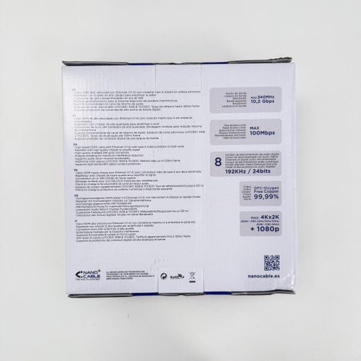 Nanocable 10.15.1830 cable HDMI 30 m HDMI tipus A (Estàndard) Negre