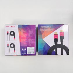 Nanocable 10.15.3715 cable HDMI 15 m HDMI tipus A (Estàndard) Negre, Rosa