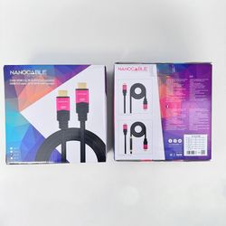 Nanocable 10.15.3725 cable HDMI 25 m HDMI tipus A (Estàndard) Negre, Rosa