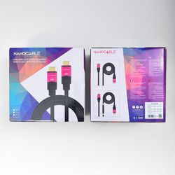 Nanocable 10.15.3730 cable HDMI 30 m HDMI tipus A (Estàndard) Negre, Rosa
