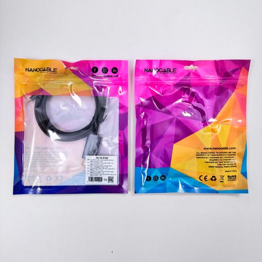 Nanocable Cable Conversor USB-C a HDMI 2.1 8K@60HZ 1.8m, Negre