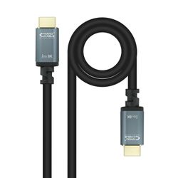 Nanocable Cable HDMI 2.1 IRIS 8K A/M-A/M, Negre, 10 Metres