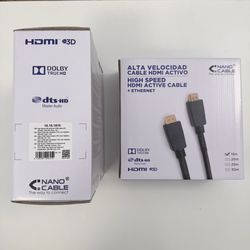 Nanocable CABLE HDMI V1.4 (ALTA VELOCITAT / HEC) AMB REPETIDOR, A/M-A/M, 15 M