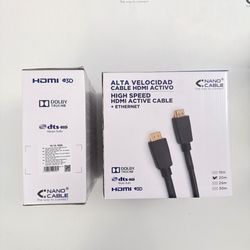 Nanocable CABLE HDMI V1.4 (ALTA VELOCITAT / HEC) AMB REPETIDOR, A/M-A/M, 20 M