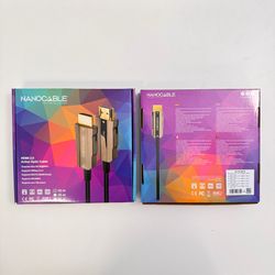 Nanocable Cable HDMI V2.0 AOC 4K@60Hz 18Gbps A/M-A/M, Negre, 10 m