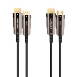 Nanocable Cable HDMI V2.0 AOC 4K@60Hz 18Gbps A/M-A/M, Negre, 10 m