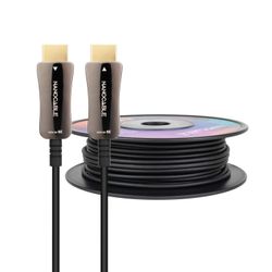 Nanocable Cable HDMI V2.1 AOC 8K@60Hz 4K@120Hz 48Gbps A/M-A/M, Negre, 30 m