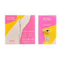 Nanocable CABLE RED RJ45 CAT.5E UTP RIGIDO AWG24, 305 M