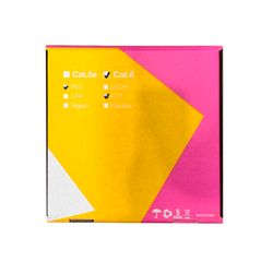 Nanocable CABLE RED RJ45 CAT.6 FTP RIGIDO AWG24, 100 M