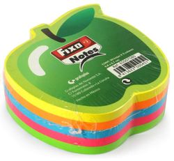 Notes adhesives 7.1 x 7.2 cm poma, 5 colors