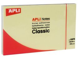 Notas adhesivas Classic 125 mm x 75 mm Amarillo