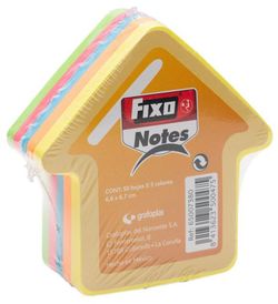 Notas adhesivas 6.6 x 6.7 cm flecha, 5 colores