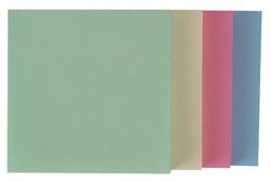 Notas adhesivas Funny 75 mm x 75 mm 4 colores pastel