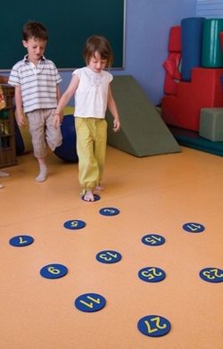 Números de cautxú de l'1 Al 30