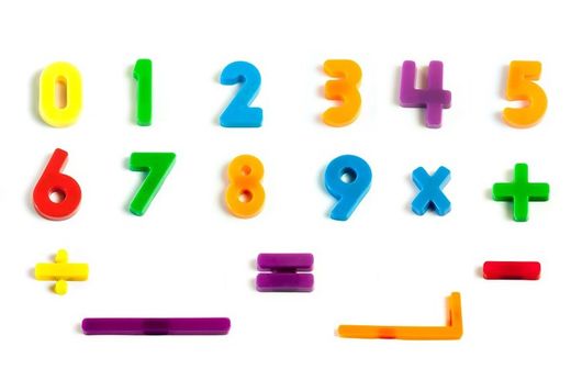 Números magnètics, 54 peces