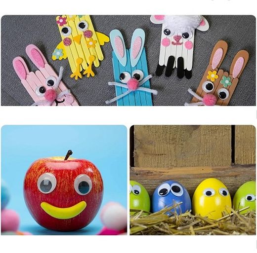 Ulls mòbils adhesius rodons negres 7 i 10 mm DARRERES EXISTÈNCIES!!