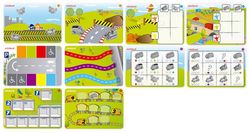 Joc matemàtic ordenar i comptar Vehicles