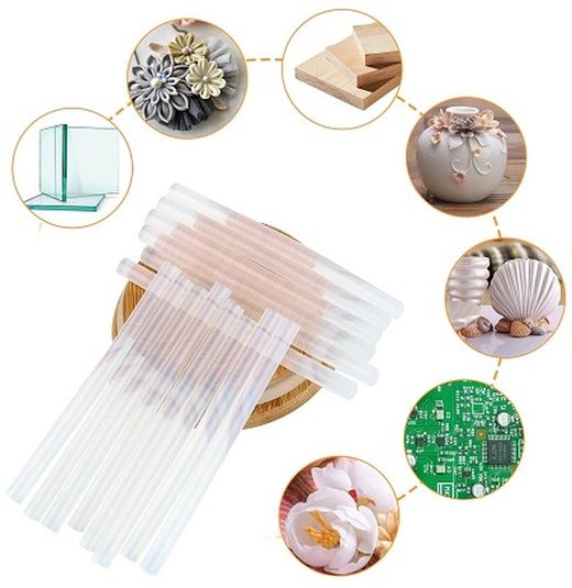 Recanvi barres de cua termofusible Ø 7,5 mm x 10 cm