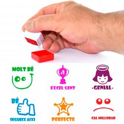 Pack de 6 segells motivacionals (CATALÀ)