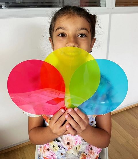 Palas de colores