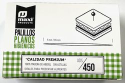 Escuradents plans 5 mm x 65 mm