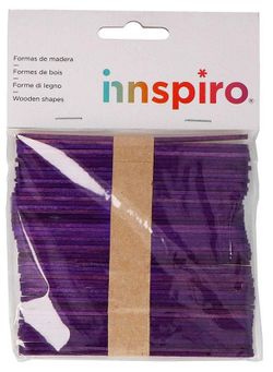 Palos de polo madera estándar 114 x 10 x 2 mm lila