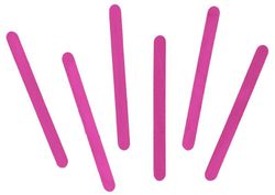 Palos de polo madera estándar 114 x 10 x 2 mm rosa