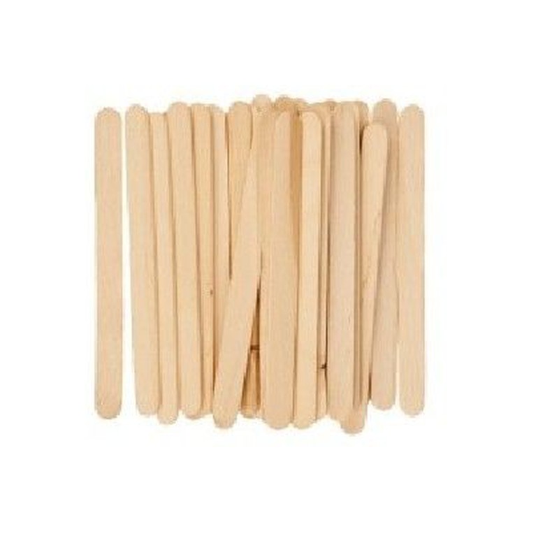 Palos de Polo de madera, para manualidades, Pte 50 palitos