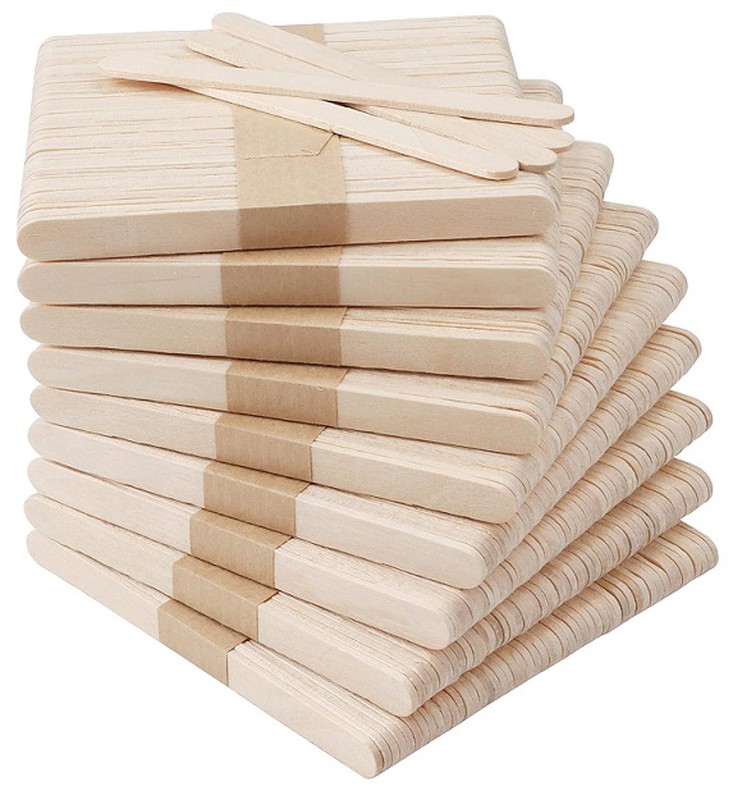 Palitos redondos de madera (15 cm)