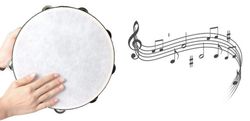 Pandereta 23 cm.