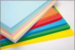 Paper color A3 80 gr. 5 colors foscos 250 fulles