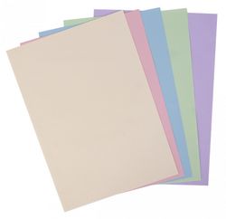 Papel color A4 80 gr 5 colores Pastel 500 hojas