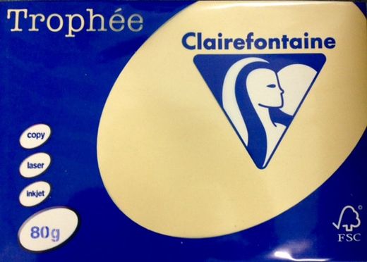 Papel color A4 80 grs. CARAMELO 500 hojas