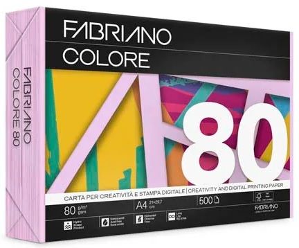 Papel color A4 80 gr. Lila/Lavanda 500 hojas