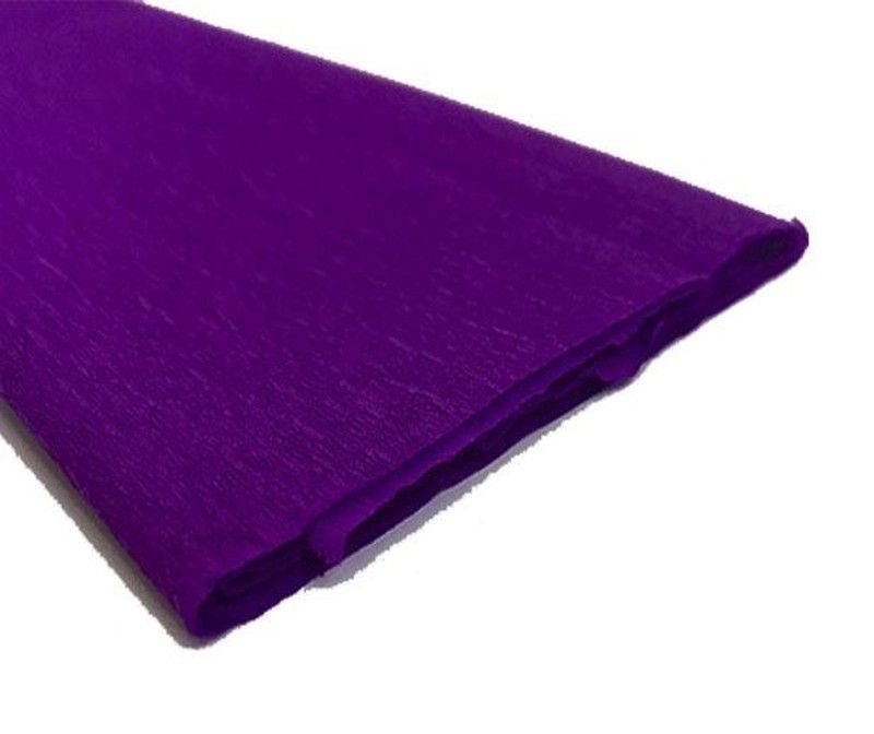 Papel crespón violeta