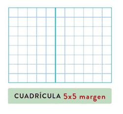 Paper quadricula 5 x 5 A4 plantat 500 fulls