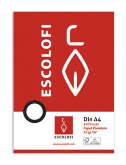 Paper quadricula 8 x 8 A4 plantat 100 fulls