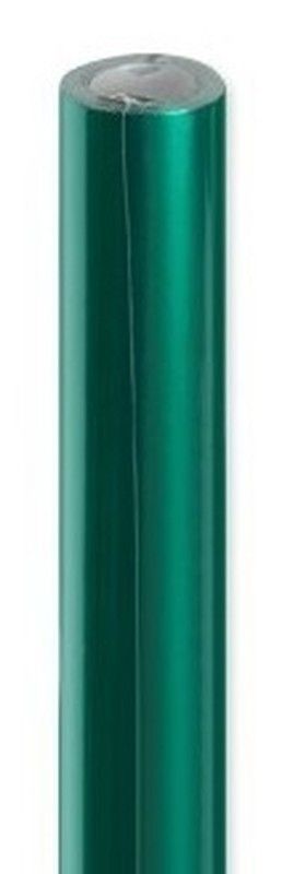 Papel metalizado rollo 25 hojas, verde