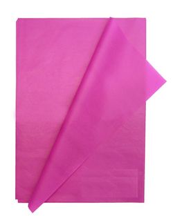 Papel seda 26 hojas 50 x 70 cm, fucsia