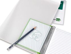 Paper vegetal liderpaper encolat bloc 50 fulles 210x297mm 95gr.