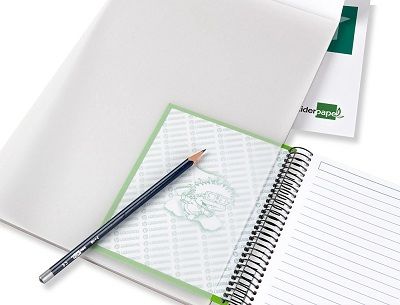 Paper vegetal liderpaper encolat bloc 50 fulles 210x297mm 95gr.