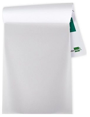 Paper vegetal liderpaper encolat bloc 50 fulles 210x297mm 95gr.