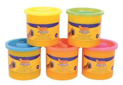 Pasta tova BLANDIVER Estoig 5 pots 110 g colors neó
