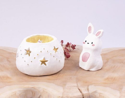 Pasta para modelar AIR DRY CLAY blanca 1000 gr.