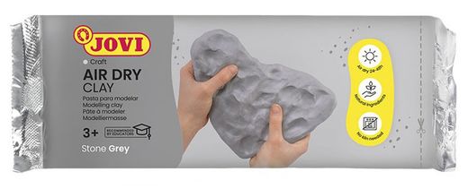 Pasta para modelar AIR DRY CLAY gris 1000 gr.