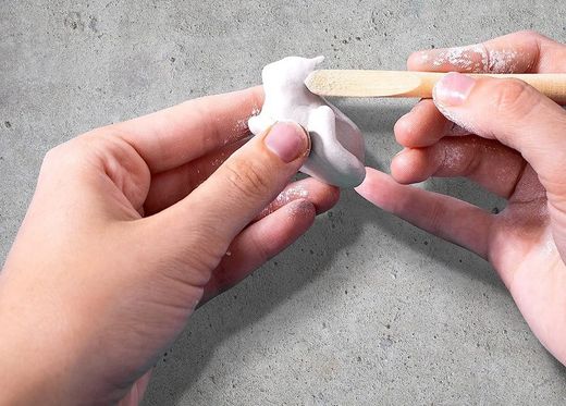 Pasta para modelar Das Blanco 1 kg.