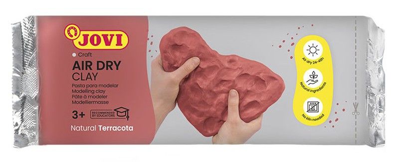 Pasta para modelar AIR DRY CLAY terracota 500 gr.