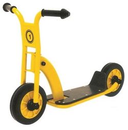 Triciclo patinete escolar 2 ruedas