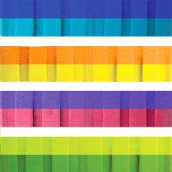 Paviment de trencaclosques dos colors