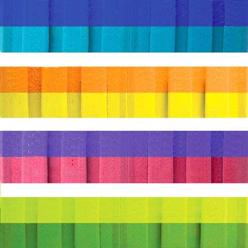 Paviment de trencaclosques dos colors